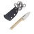 Griffin Scout Medic Fixed Blade Satin Magnacut - Titanium Textured Brass GRIFFSMSATTXTRDBRSS