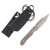 Griffin X-Limited Fixed Blade Stonewash Magnacut - Titanium Natural Micarta GRIFFSMSWNM