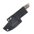 Griffin Scout 2.5 Fixed Blade Stonewash Magnacut - Titanium Natural Micarta GRIFFS2.5SWNM