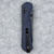 Piratech Kraki Lite Folder Blue Canyon Richlite Handle Blk PVD Coated S30V Blade K03L1