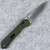 Piratech Kraki Lite Folder Washed Green G-10 Handle Satin S30V Blade K03L2