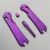 Piratech Kraki Scales Nova Purple Sharded Ice Crystallized Heat Treated Titanium KHC04