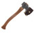 Hoffman Blacksmithing Mountains to Sea Axe 15" Oval Handle Standard End with Bevels HOFMSAOSB