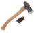 Hoffman Blacksmithing Trapper Hatchet 15" Oval Handle Bulb End HOFTHOB