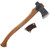 Hoffman Blacksmithing Trapper Hatchet 19" Oval Handle Standard End HOFTH19OS