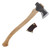 Hoffman Blacksmithing Trapper Hatchet 19" Oval Handle Bulb End HOFTH19OB