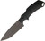 Bastinelli Creations R.E.D. V2 Fixed Blade Black BAS04V2
