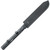 Walther MachTac 3 Fixed Blade Knife Blackout Serrated with Black Nylon Sheath WAL50763