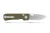 Olive Knives Lenta Folding Knife Olive Green G10 Handle Tungsten Carbide Blade LNT-G10ODG-TC