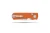 Olive Knives Lenta Folding Knife High Visibility Orange G10 Tungsten Carbide Blade LNT-G10ORN-TC
