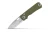 Olive Knives Lenta Folding Knife Olive Green G10 Handle Elmax Drop Point Blade LNT-G10ODG-EL