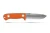 Olive Knives Arbor Fixed Blade Orange G10 Handle Stonewash Elmax - Kydex Sheath ABR-G10ORN-SW-K