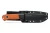 Olive Knives Arbor Fixed Blade Orange G10 Handle Stonewash Elmax - Kydex Sheath ABR-G10ORN-SW-K