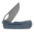 McNee's Little Dixon 3.25 Folding Knife Rock Blue Atomic MCLITTLEDIXROCK