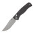 GEO Knife Sharp Shadow Axis Lock Folding Knife SW M390 - Tiger Stripe Flamed TI GEO2504C