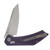 GEO Knife Maciej Torbé DIVID Axis Lock Folding Knife SW M390 Blade Purple G10 Handle GEO2507G 