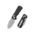 GEO Knife Fabian Hobbelen Belluf Folder Stonewash M390 Blade Black G10 Handle GEO2508A