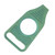 GEO Knife Fabian Hobbelen Vector TI Material Anodized Green Finish Pry-bar GEO2512F