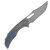 Poikilo Blade Armadillo Standard DSW Folding Knife TI Handle M398 Blade POIBARMASDSW