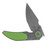Poikilo Blade x Christensen Knifeworks Casque Folder Standard DSW Green 1P POIBCKCASQSDSWG1