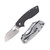 CRKT Pilar Large Folding Knife 2.67 Inch Plain Satin Sheepsfoot
