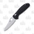 Benchmade 555S30V Mini Griptilian Folding Knife Sheepsfoot Black GFN