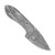 2.5in Damascus Stubby Skinner Blade Blank BL124
