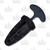 Cold Steel Drop Forged Push Knife 4in Plain Black Spear Point 5