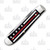 Case Stripes of Service Thin Red Line Mini Trapper