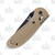 Benchmade 551BKSNS30V Griptilian Folding Knife Tan