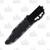 Cold Steel Chaos Bowie Fixed Blade Knife 10.5in Plain Black Clip Point 5