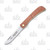 Eye Brand Clodbuster Folding Knife Wood Front Open