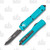Microtech Ultratech Out-The-Front Automatic Knife (S/E Black | Turquoise)