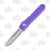 Microtech Ultratech Out-The-Front Automatic Knife (S/E Stonewash | Purple)