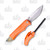 Outdoor Edge Ignitro Folding Knife 2.3in Drop Point Blade Orange