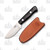 Bark River Bravo Necker Fixed Blade Knife Black