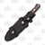 Bark River Bravo 1.5 LT Fixed Blade Knife Burgundy Rampless