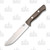 Bark River Bravo 1.5 LT Fixed Blade Knife Green Rampless