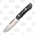 Bark River Springbok II Fixed Blade Knife Black