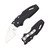 Cold Steel Mini Tuff-Lite Folding Knife 3in Plain Satin Wharncliffe 