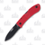 KA-BAR Dozier Folding Knife Hunter Red