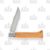 Opinel No 08 Folding Knife 3.28in Plain Edge Deer Etch Oak Handle
