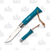 Opinel No 06 Colorama Folding Knife 2.87in Plain Edge Turquoise