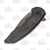 Hoback Knives A8 Slimline Black Titanium JHK003