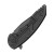 Hoback A8 Slimline Folding Knife Titanium 3.25in Black DLC Tanto Blade