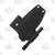 White River Firecraft Fixed Blade Black G-10 3.5in Pro Plain Edge Stonewash