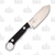White River Firecraft Fixed Blade Black G-10 3.5in Pro Plain Edge Stonewash