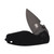 DPx Gear HEAT/F Grey Niolox RH Niolox Blade G-10 Handle
