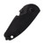 DPx Gear HEAT/F Triple Black Niolox Folder G-10 and Titanium Handles