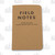 Field Notes Set of 3 Graph Paper Memo Books